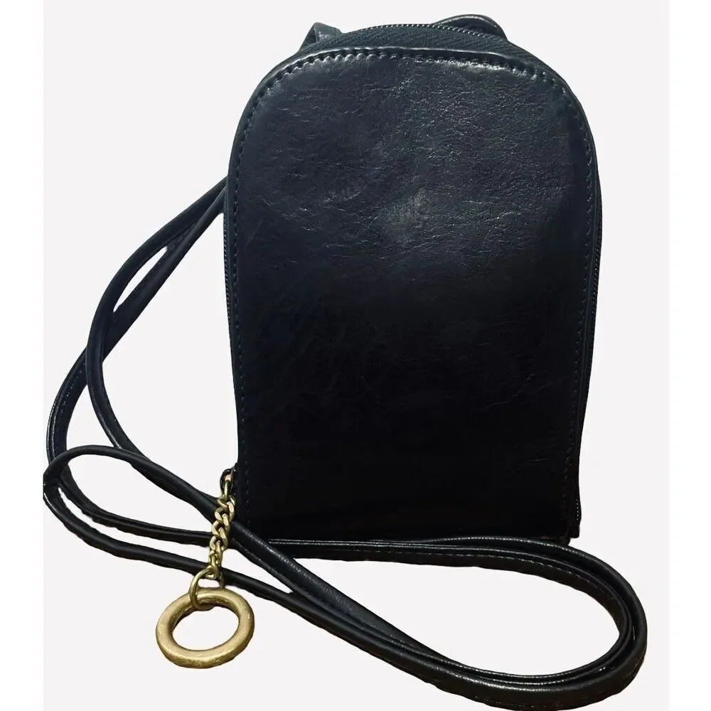 New York Style Vintage Leather Crossbody